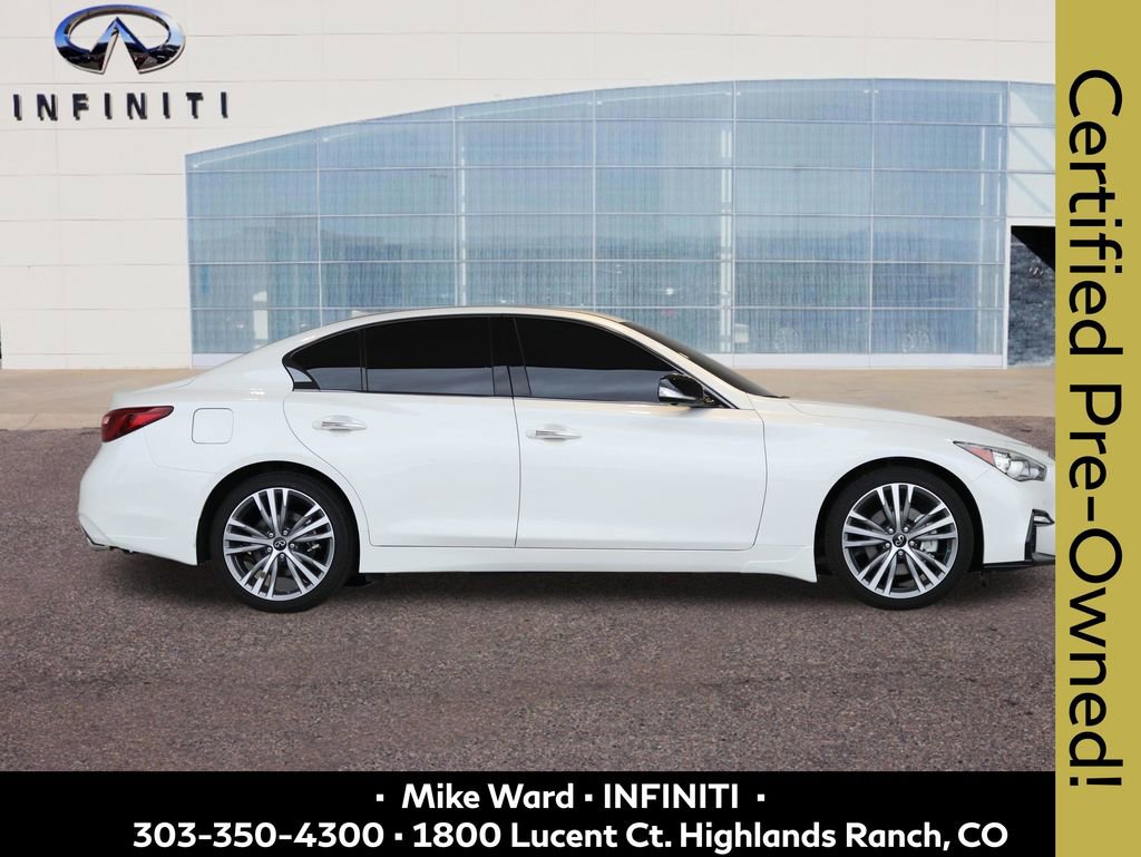 Certified 2024 INFINITI Q50 Sensory image 7