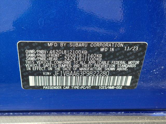 Used 2023 Subaru WRX AWD/4WD image 21
