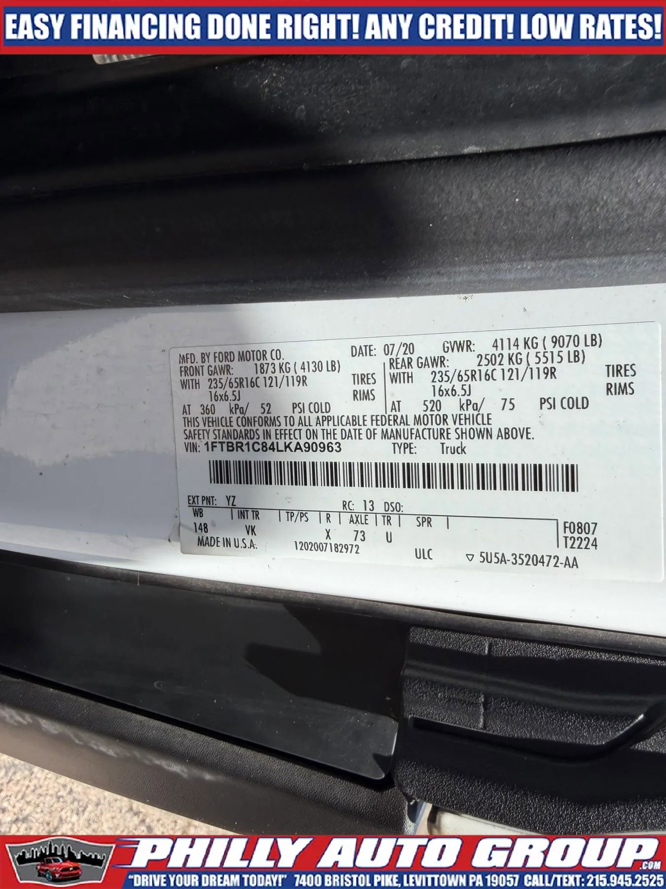 Used 2020 Ford Transit 250 Medium Roof w/ Load Area Protection Package RWD image 29