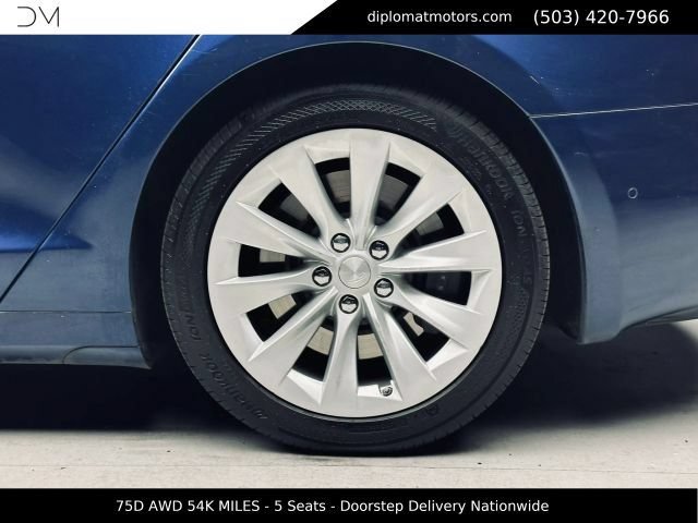 Used 2017 Tesla Model S 75D AWD/4WD image 37