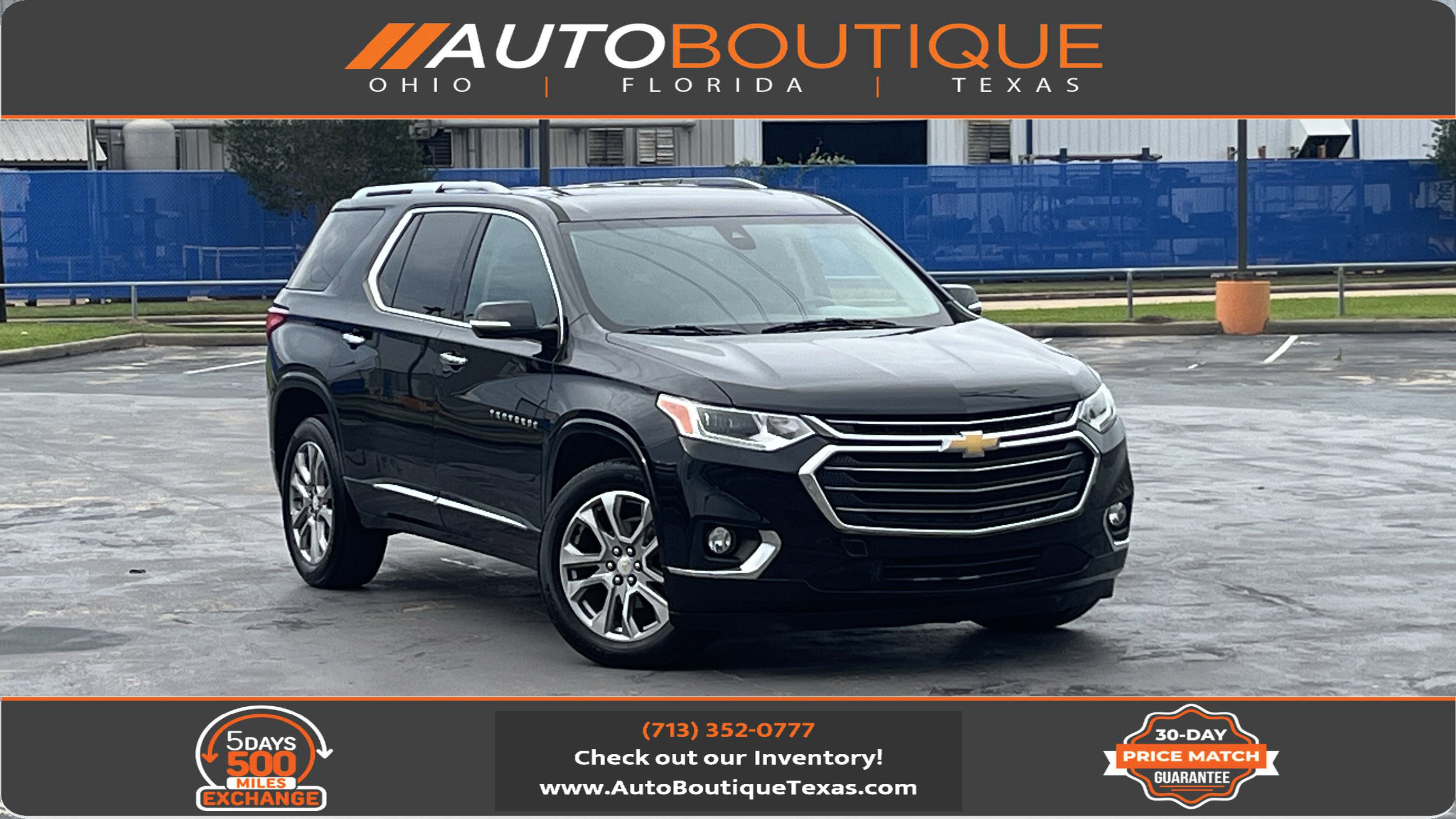 Used 2018 Chevrolet Traverse Premier w/ Driver Confidence II Package FWD image 1