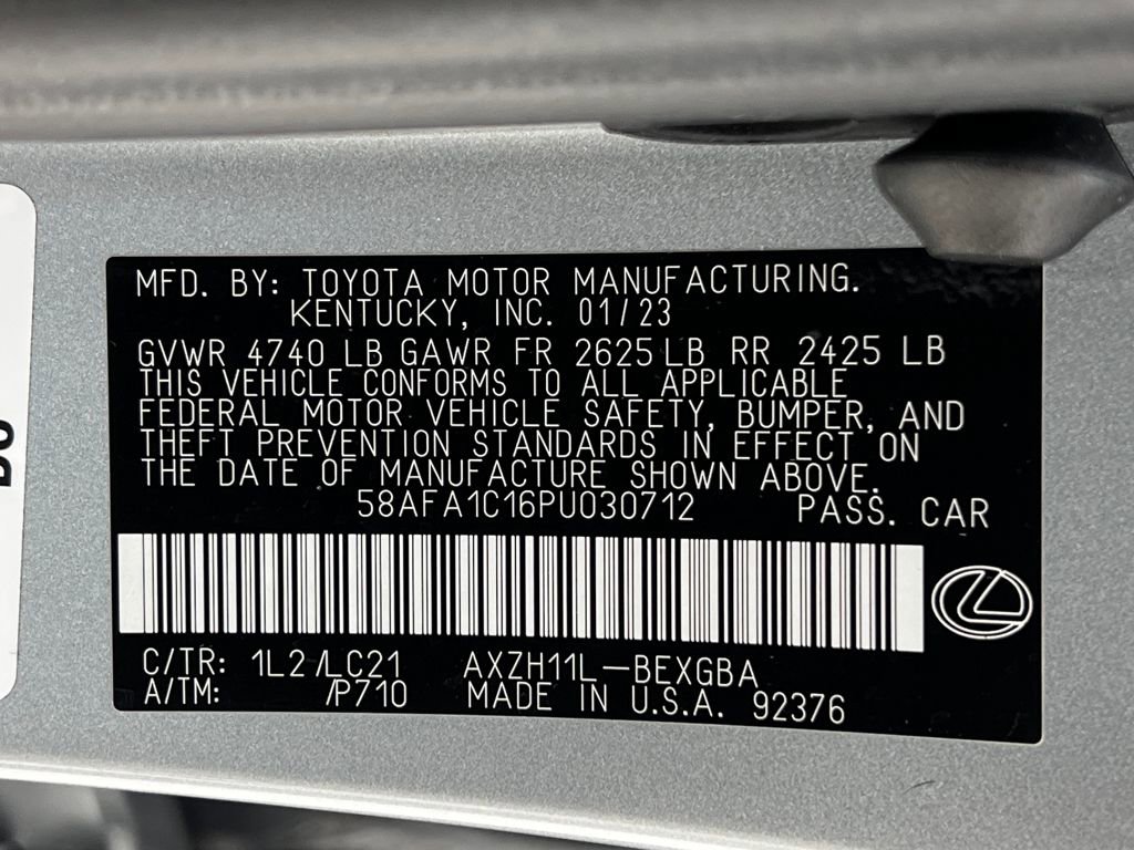 Used 2023 Lexus ES 300h Ultra Luxury image 20