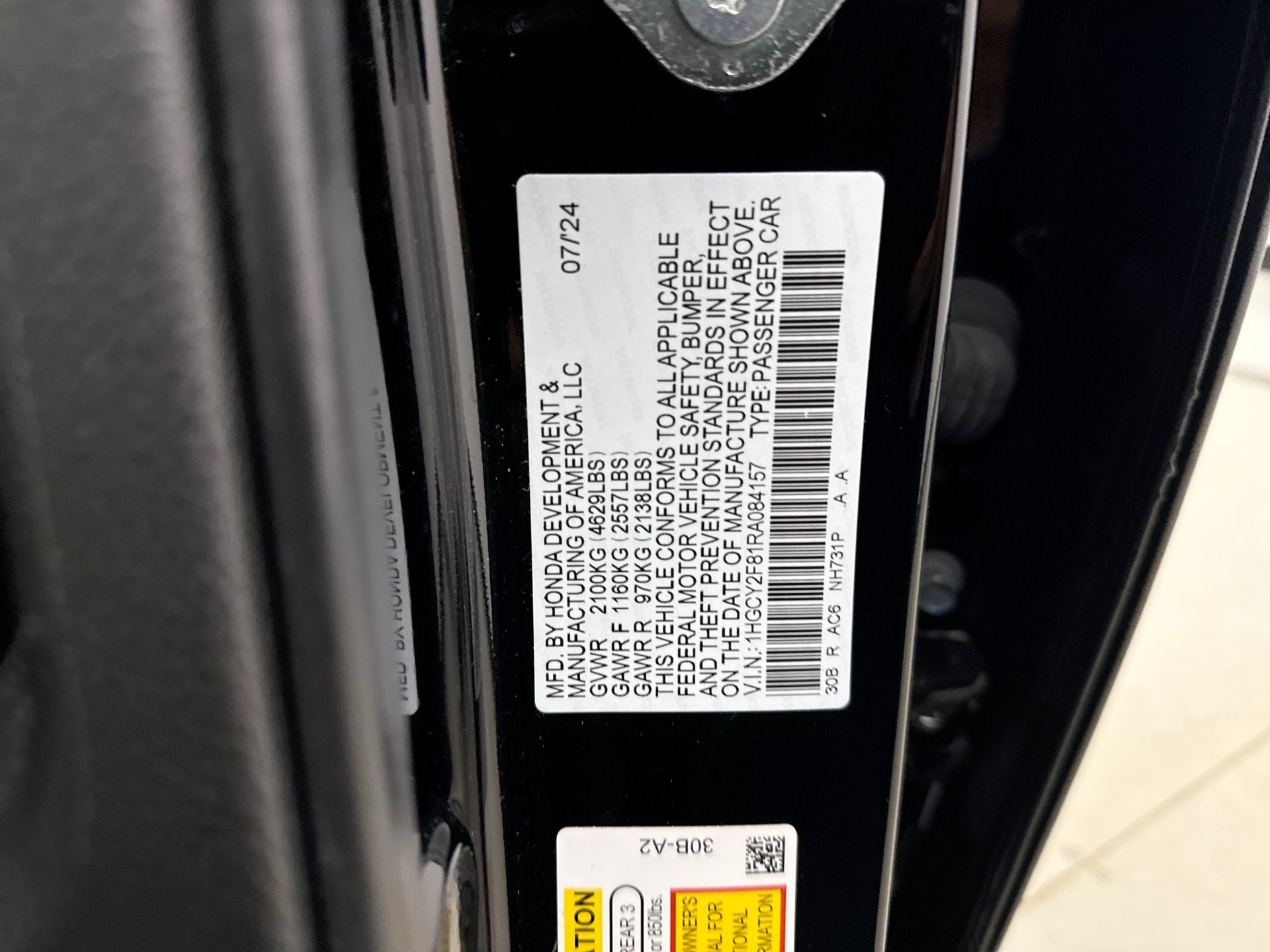 Used 2024 Honda Accord Touring image 21