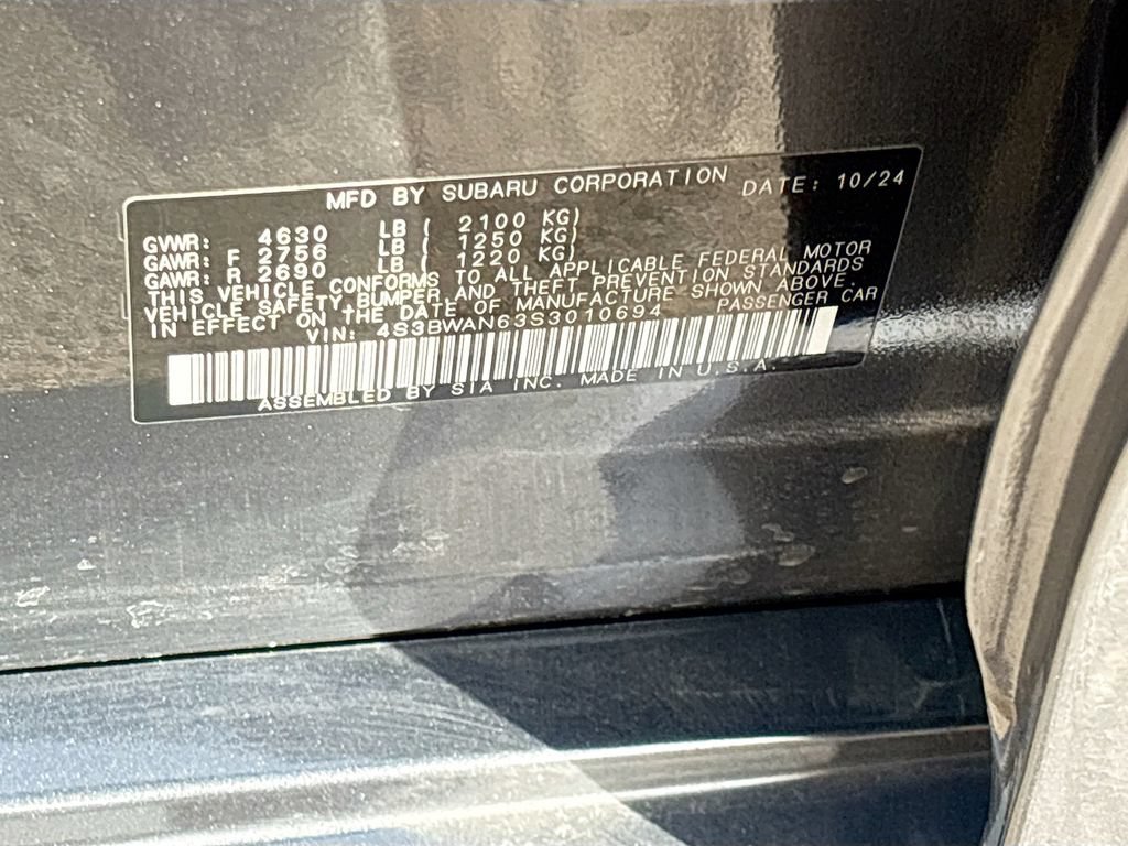 Used 2025 Subaru Legacy Limited AWD/4WD image 34