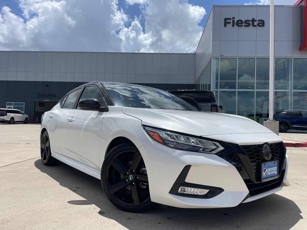 Certified 2023 Nissan Sentra SR w/ Midnight Edition Package FWD image 1