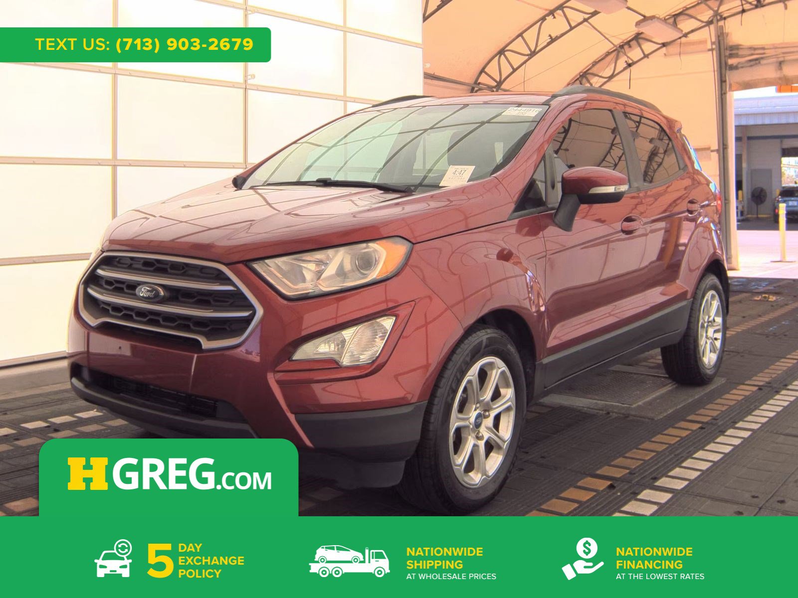 Used 2020 Ford EcoSport SE image 1