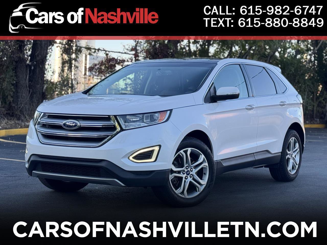 Used 2015 Ford Edge Titanium w/ Equipment Group 301A FWD image 1