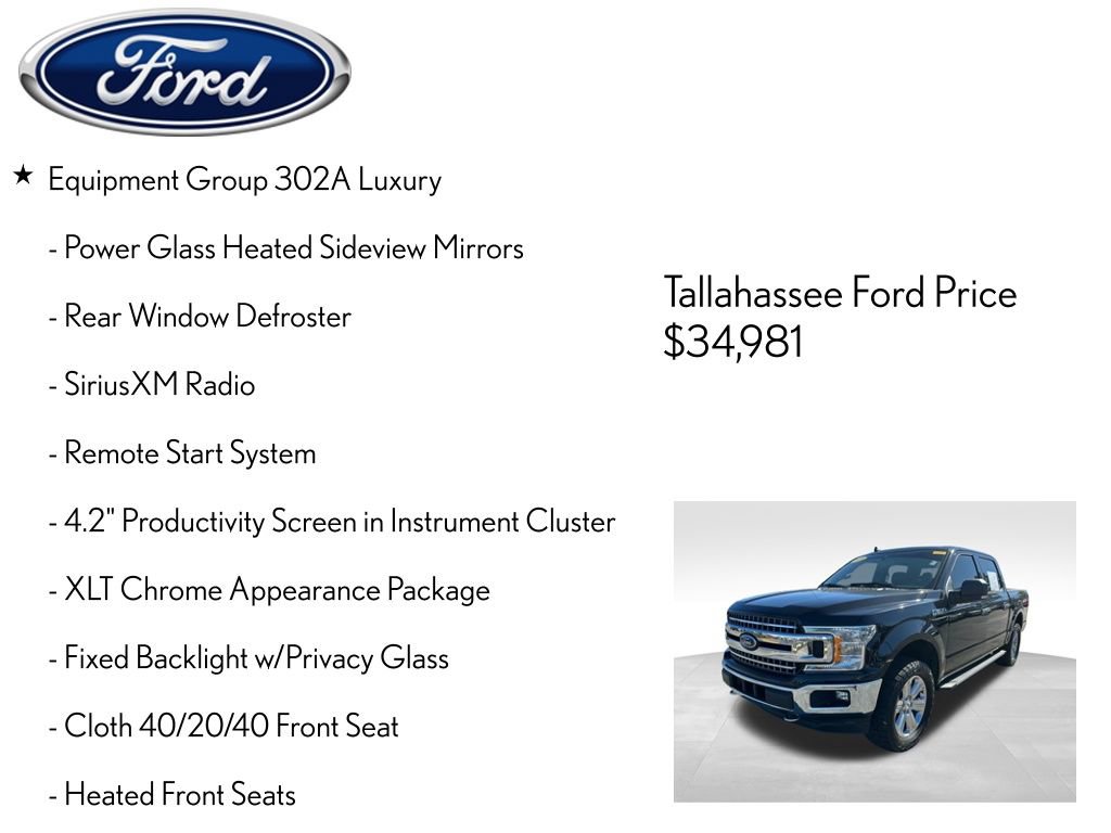 Used 2019 Ford F150 XLT w/ Equipment Group 302A Luxury image 4