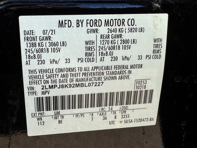 Used 2021 Lincoln Nautilus Reserve image 30