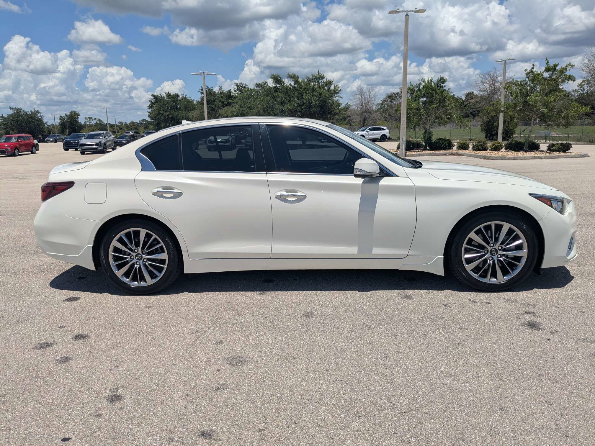 Used 2023 INFINITI Q50 Luxe w/ Cargo Package RWD image 3