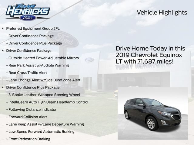 Used 2019 Chevrolet Equinox LT w/ Driver Convenience Package FWD image 4