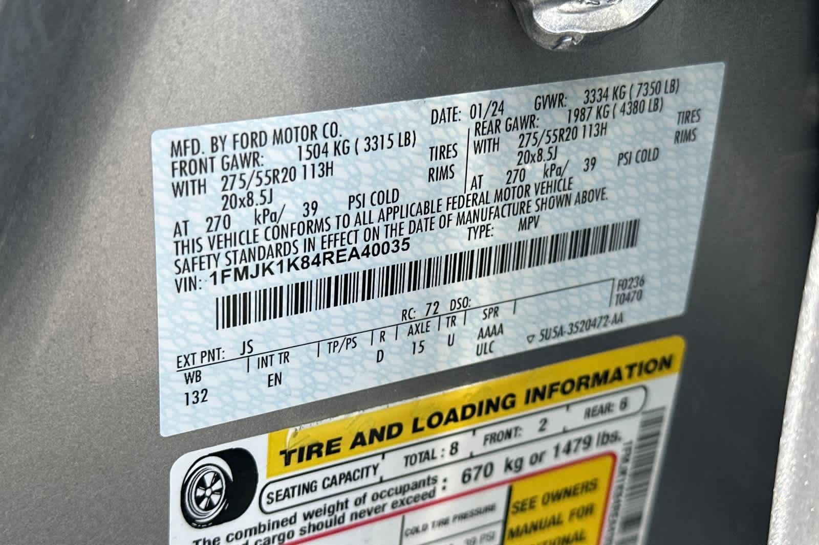 Used 2024 Ford Expedition Max Limited image 33