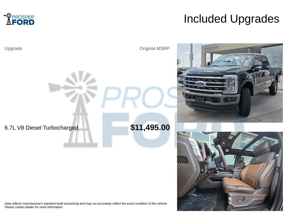 New 2026 Ford F250 King Ranch w/ FX4 Off-Road Package AWD/4WD image 3