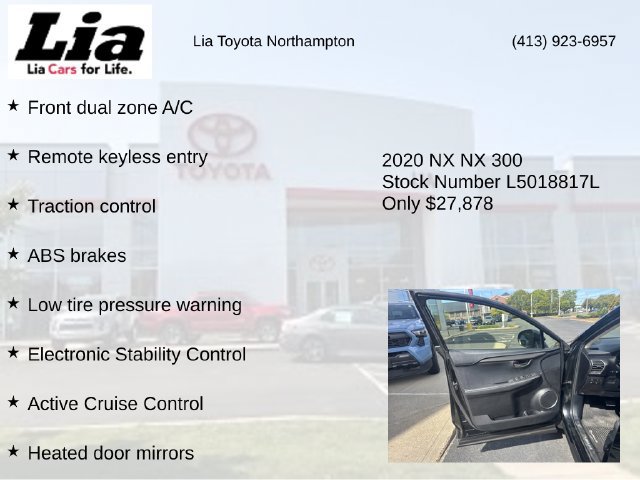 Used 2020 Lexus NX 300 AWD w/ Comfort Package image 7