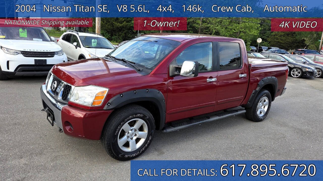Used 2004 Nissan Titan SE w/ (Bed) Utility Bed Pkg AWD/4WD video 1