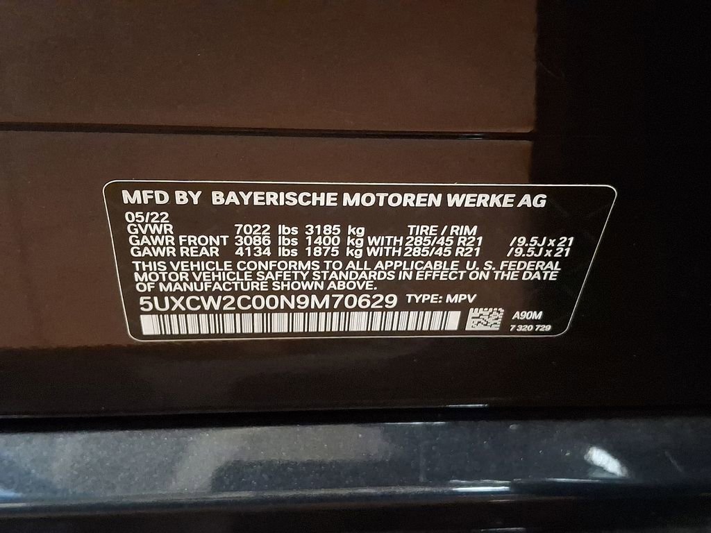 Certified 2022 BMW X7 xDrive40i w/ Premium Package image 26