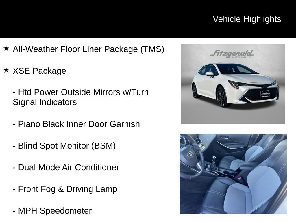 Used 2022 Toyota Corolla XSE FWD image 9