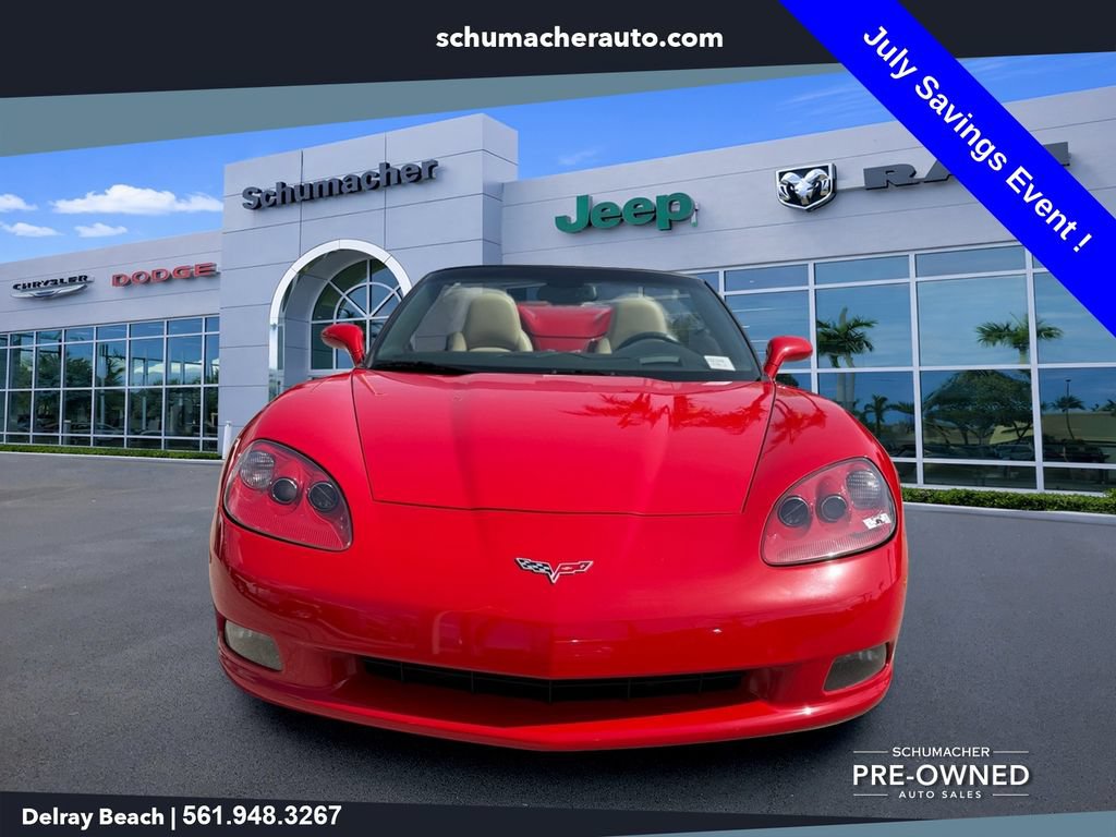 Used 2006 Chevrolet Corvette Convertible w/ Preferred Equipment Group RWD image 2