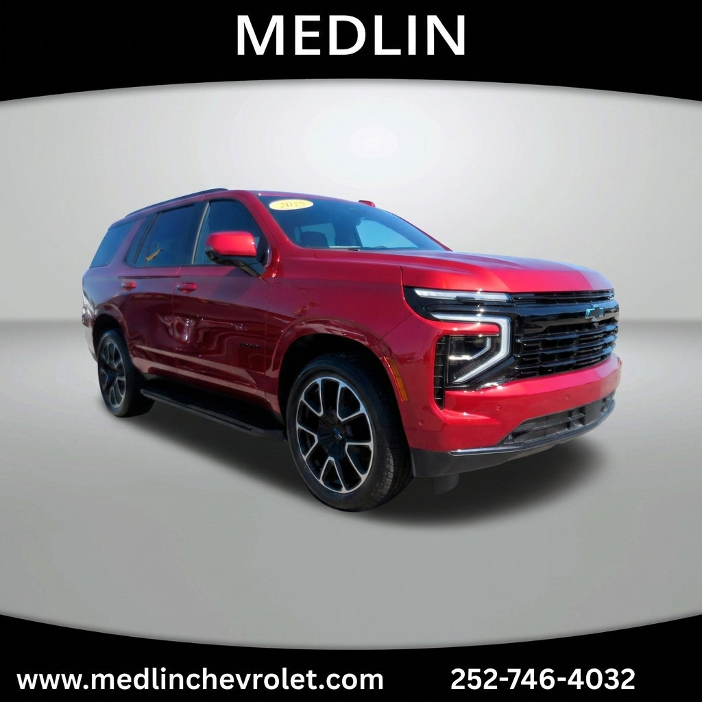Used 2025 Chevrolet Tahoe RST w/ Advanced Technology Package AWD/4WD image 2