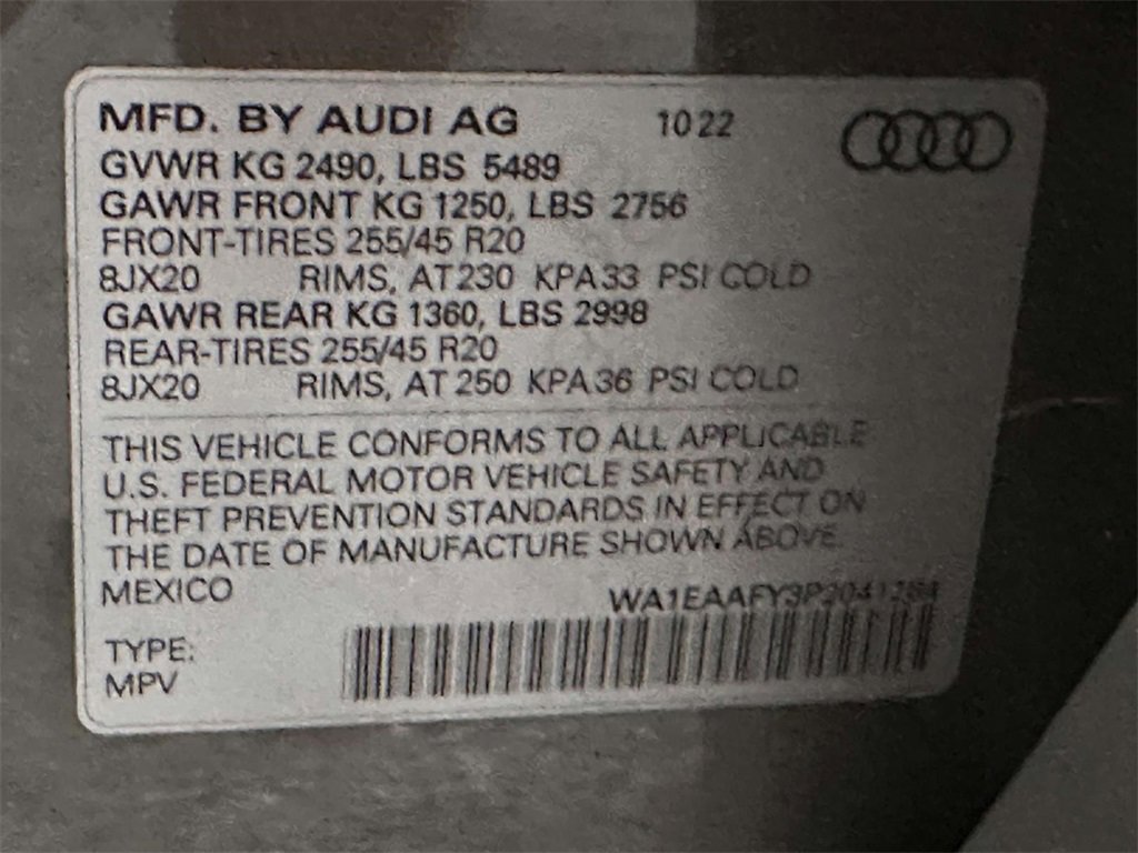 Used 2023 Audi Q5 2.0T Premium Plus w/ Premium Plus Package image 30