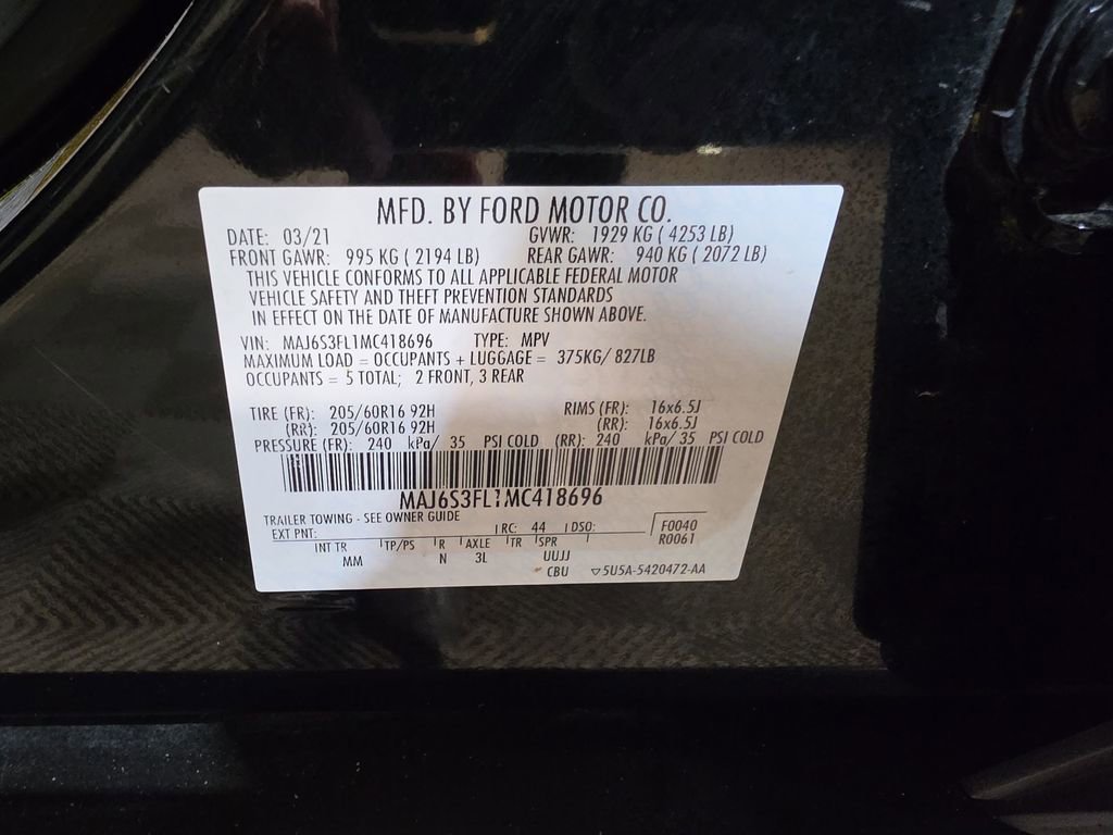 Used 2021 Ford EcoSport S image 25