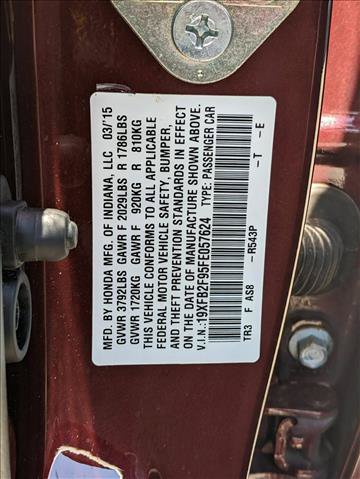 Used 2015 Honda Civic EX-L image 23