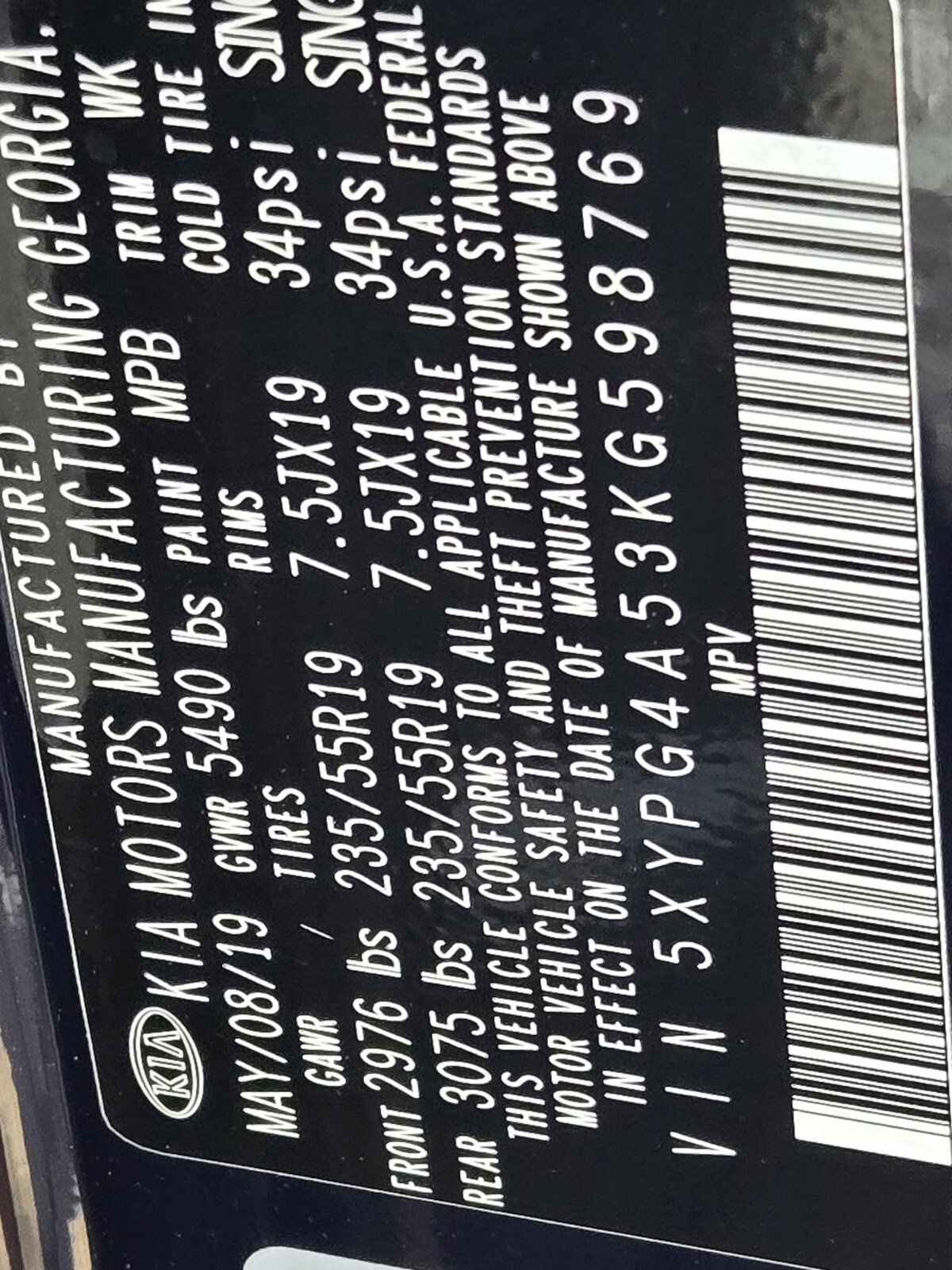 Used 2019 Kia Sorento S image 36