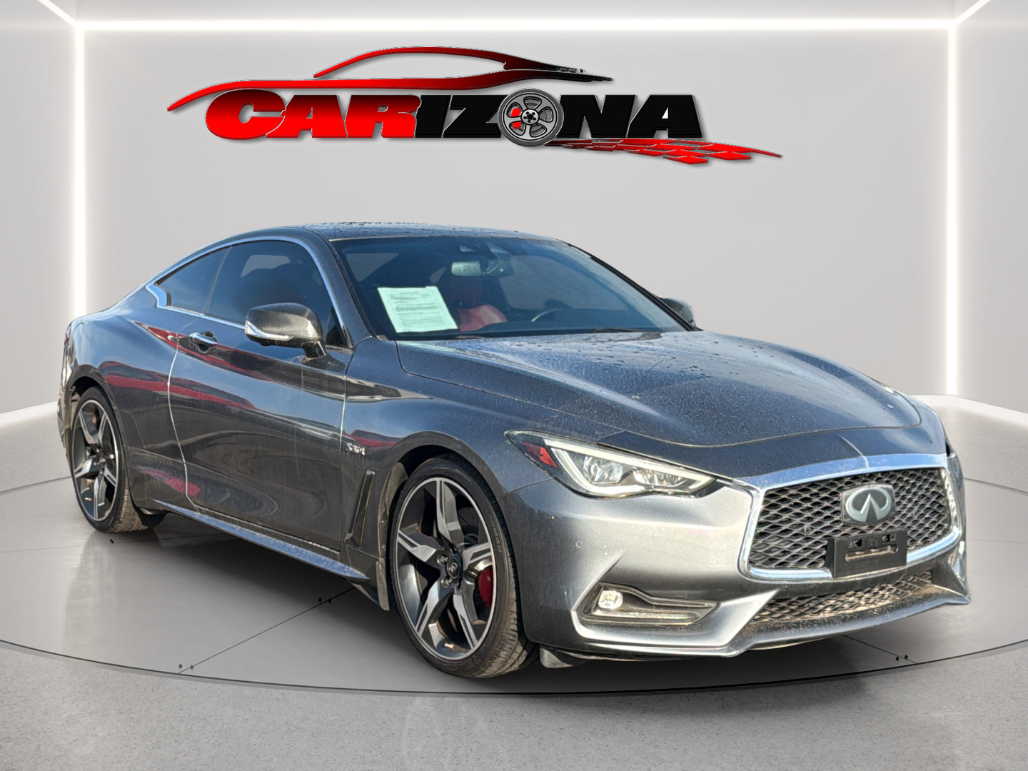 Used 2018 INFINITI Q60 Red Sport 400 w/ Pro Active Package