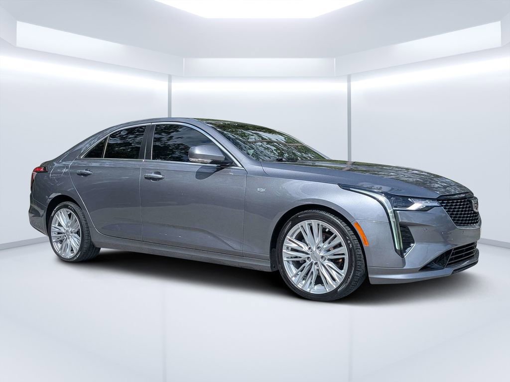 Used 2022 Cadillac CT4 Premium Luxury w/ Climate Package RWD image 1