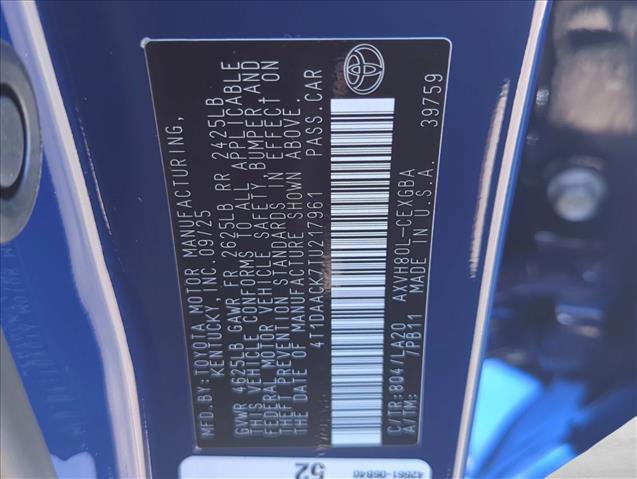 Used 2026 Toyota Camry XLE FWD image 29