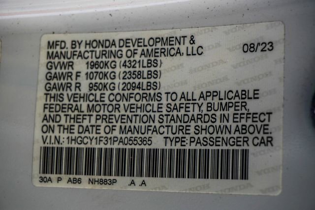 Used 2023 Honda Accord EX image 42