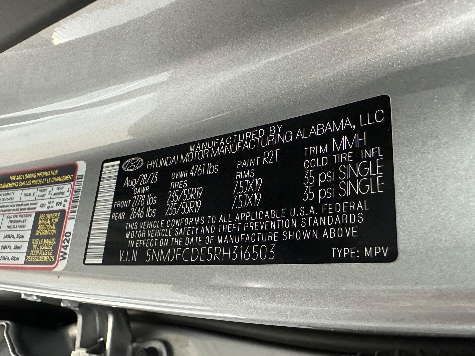 Certified 2024 Hyundai Tucson SEL w/ Convenience Package AWD/4WD image 16