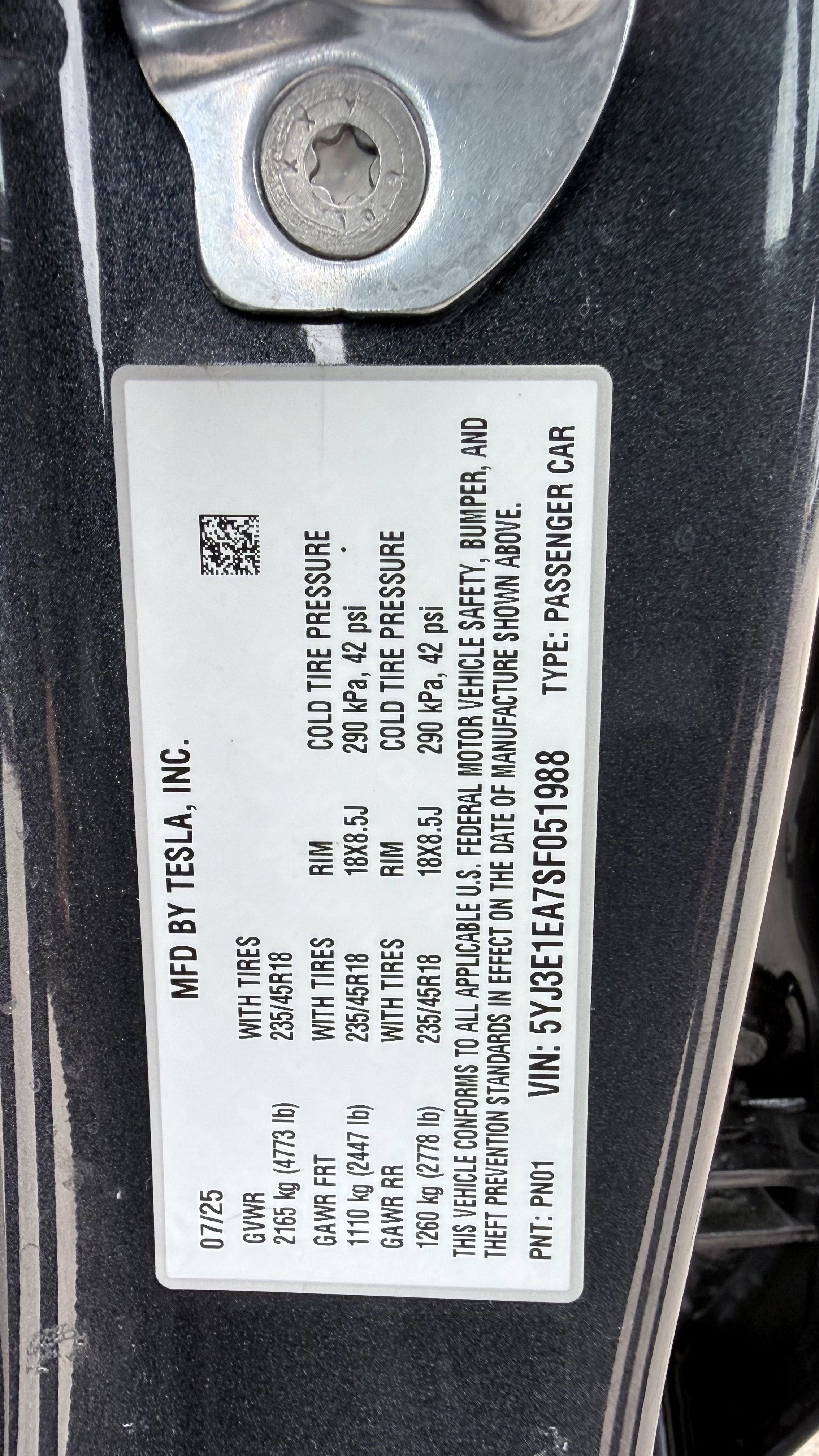 Used 2025 Tesla Model 3 Long Range RWD image 26