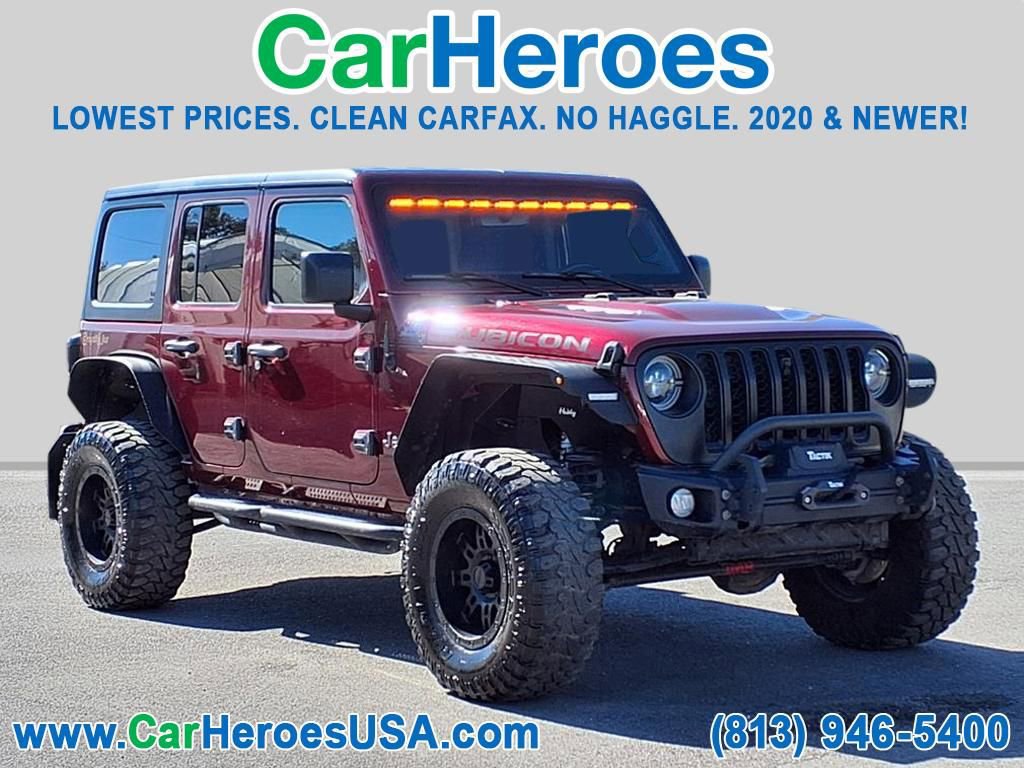 Used 2021 Jeep Wrangler Unlimited Rubicon w/ Dual Top Group image 1