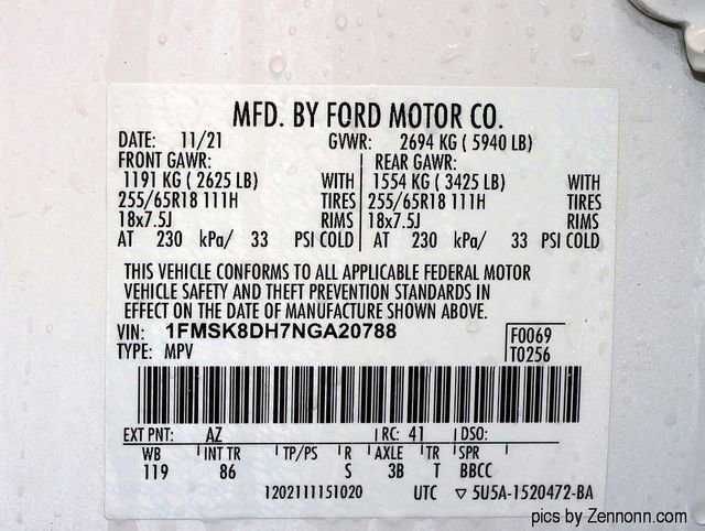 Certified 2022 Ford Explorer XLT image 32