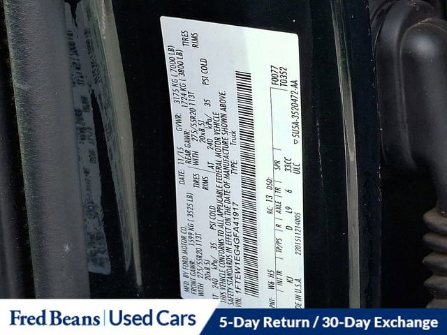 Used 2016 Ford F150 King Ranch w/ Equipment Group 601A Luxury image 29