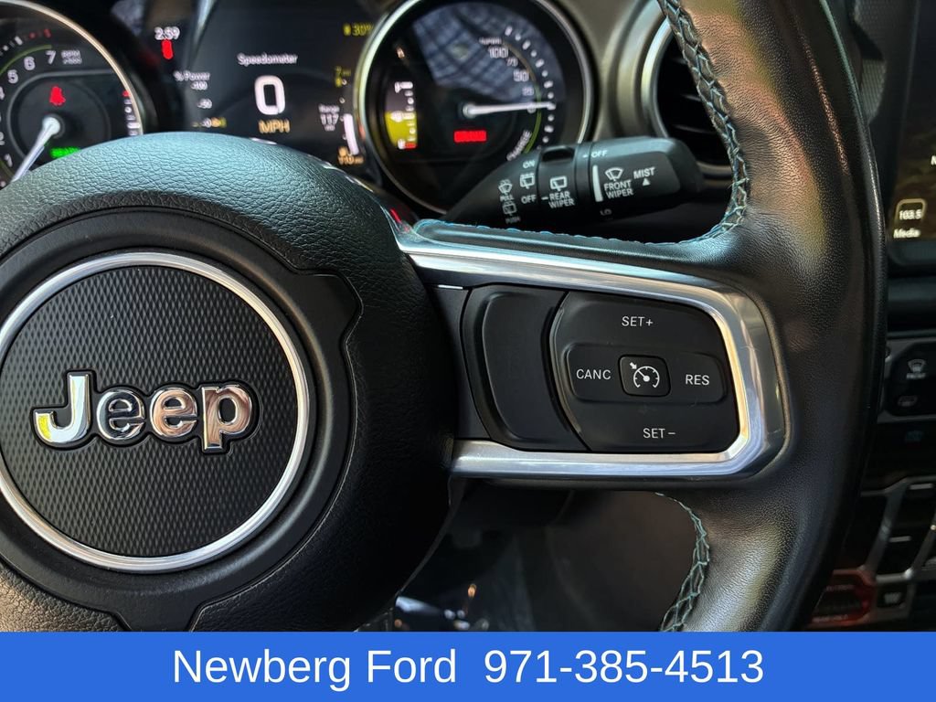Used 2022 Jeep Wrangler Unlimited Rubicon 4xe w/ Cold Weather Group AWD/4WD image 20