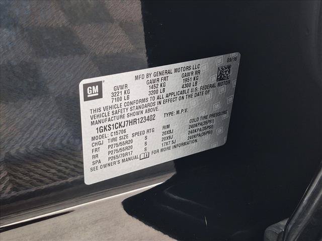 Used 2017 GMC Yukon Denali w/ Open Road Package RWD image 29