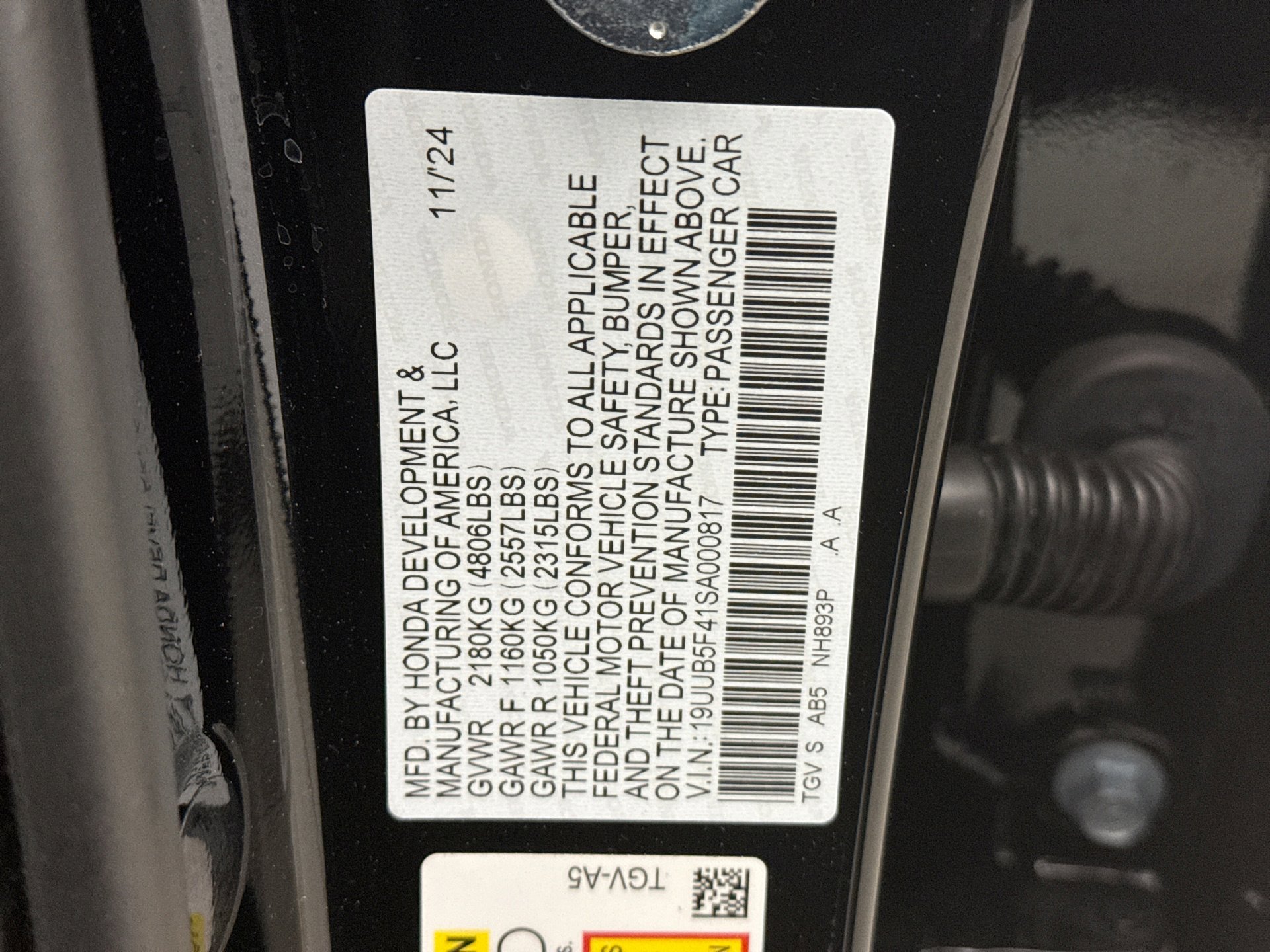 Used 2025 Acura TLX w/ Technology Package image 11