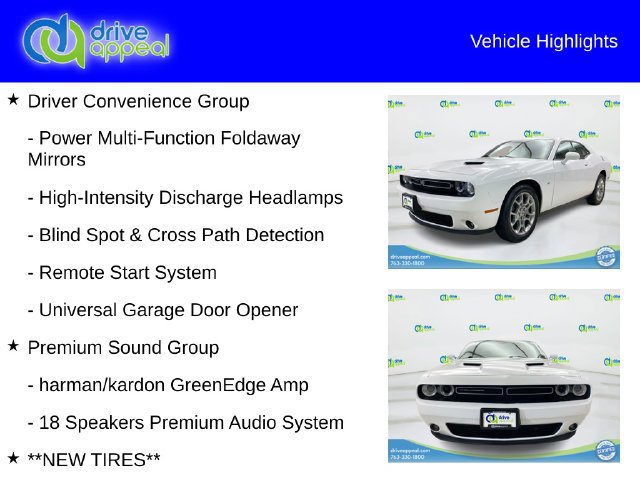 Used 2017 Dodge Challenger GT w/ Premium Sound Group AWD/4WD image 12