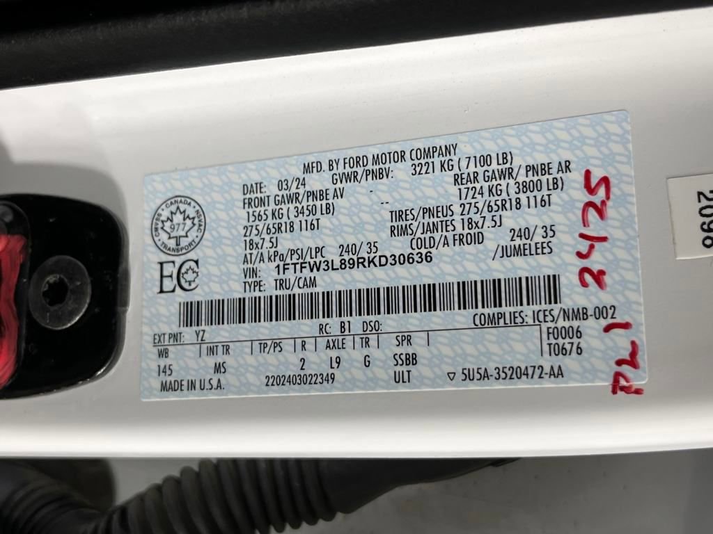 Used 2024 Ford F150 XLT w/ Tow/Haul Package image 9