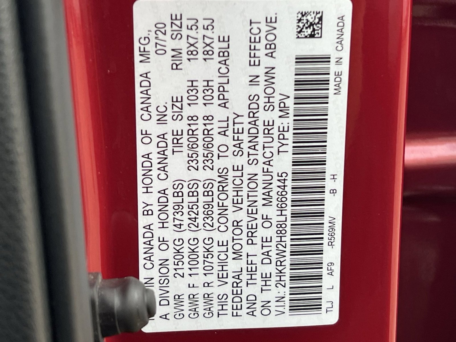 Used 2020 Honda CR-V EX-L image 28