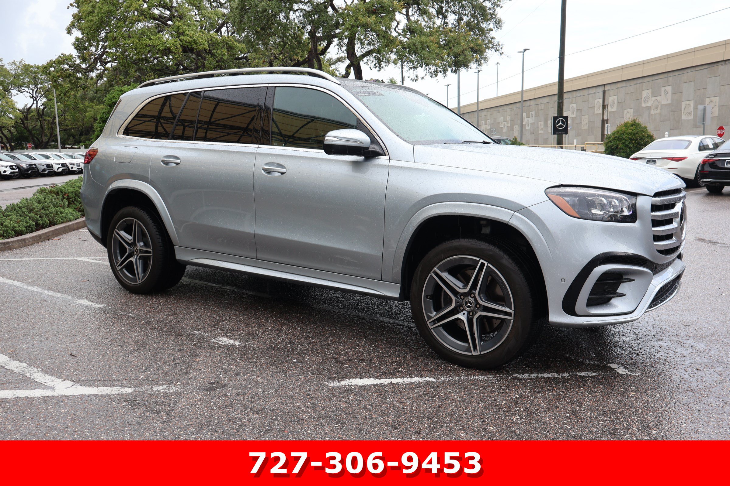 Certified 2025 Mercedes-Benz GLS 450 4MATIC w/ AMG Line Exterior image 12