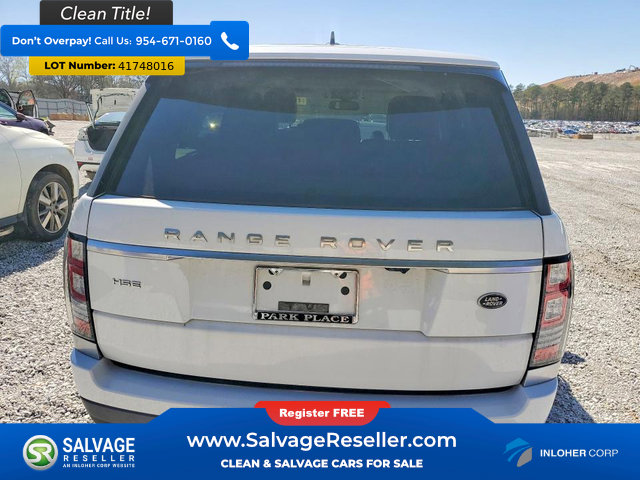Used 2016 Land Rover Range Rover HSE image 8