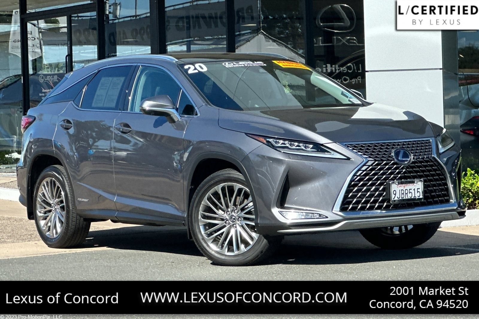 Used 2020 Lexus RX 450h AWD w/ Luxury Package image 1