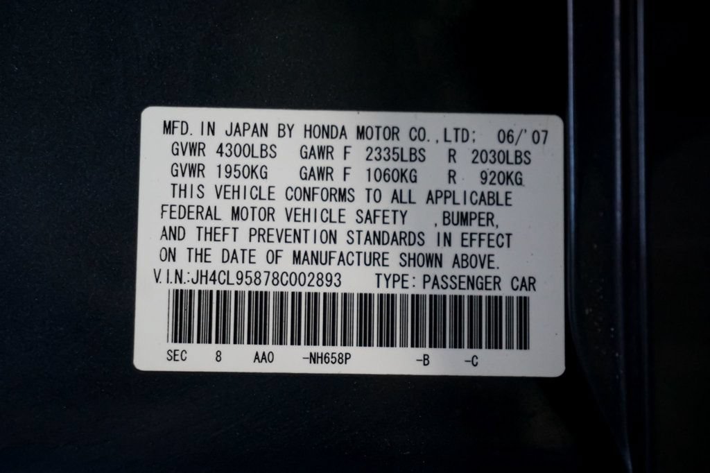 Used 2008 Acura TSX Sedan FWD image 17
