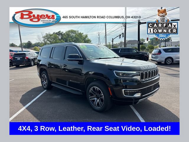 Used 2024 Jeep Wagoneer Series II w/ Rear Seat Video Group 1 AWD/4WD video 1