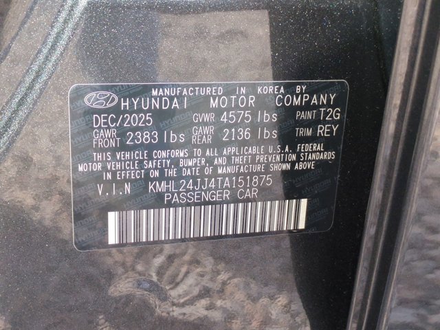 New 2026 Hyundai Sonata Blue image 24