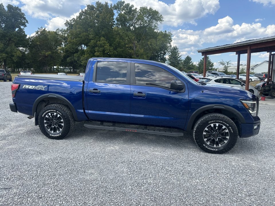 Used 2021 Nissan Titan PRO-4X w/ Pro-4x Utility Package AWD/4WD image 4
