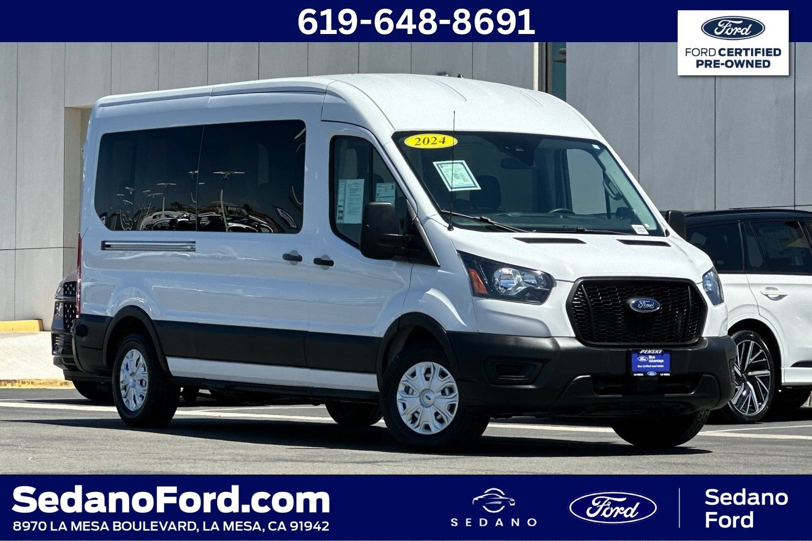 Certified 2024 Ford Transit 350 XL RWD video 1
